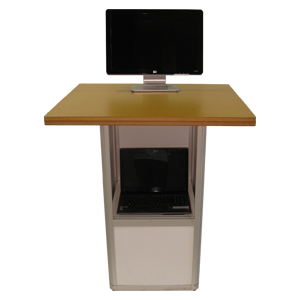 Computer podium MDF